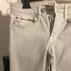All saints biker skinny jean /size 24